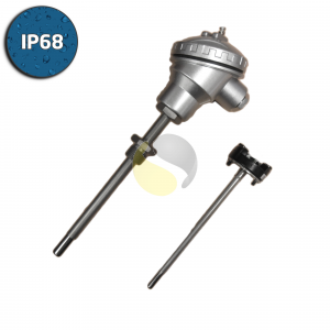 Mineral Insulated Thermocouple Assembly with 4-20mA Temperature Transmitter