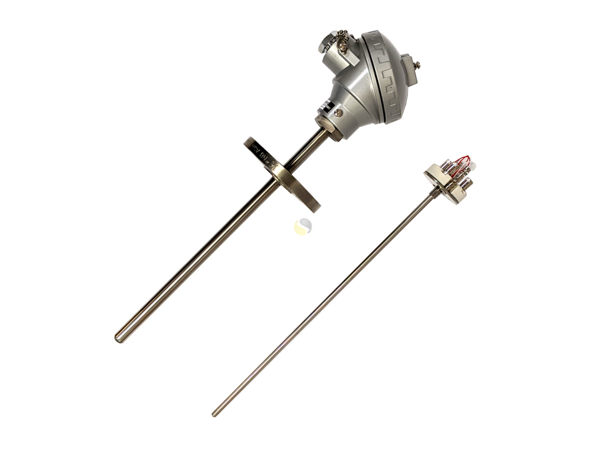 Flanged Thermowell RTD Sensor Assembly