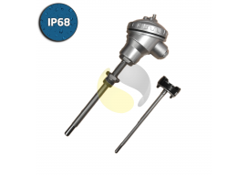 Mineral Insulated Thermocouple Assembly with 4-20mA Temperature Transmitter