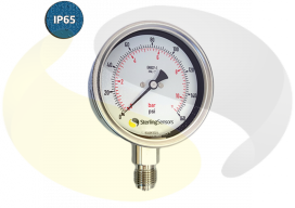 Stainless Steel 100mm Pressure Gauge