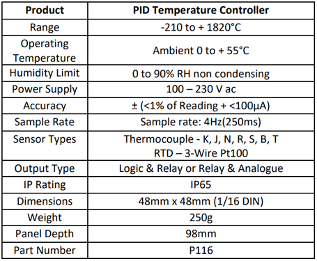 PID Temperature Controller