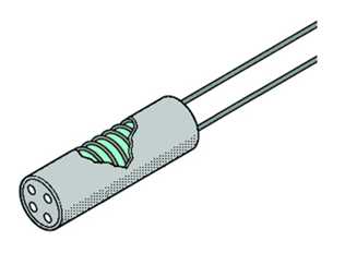 Wire wound RTD detector