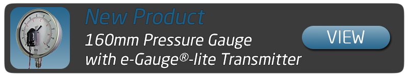 160mm Pressure Gauge with e-Gauge-lite 4-20mA Transmitter
